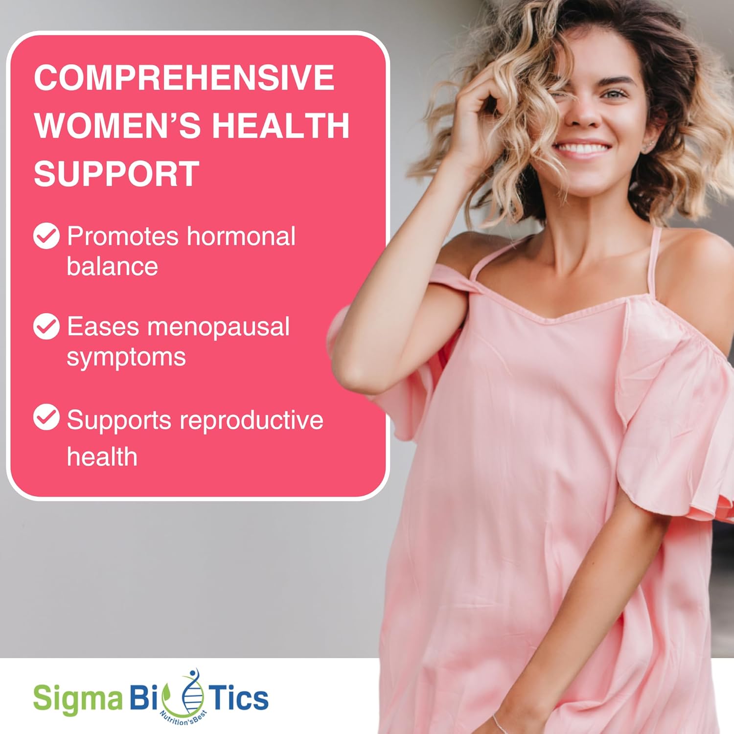 Women’s Hormone Balance Support - Herbal Supplement for Menopause, Hormonal & Reproductive Health - Non-GMO Supplements with Soy Isoflavones, Black Cohosh, Dong Quai - 60 Capsules - Image 7