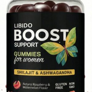 Libido Support for Women Gummies - Fast Acting Intimacy and Mood Support Libido Gummies for Women with Shilajit and Ashwagandha - 60 Ct