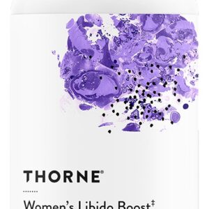 THORNE - Women's Libido Boost - Supports Vaginal Moisture, Mood & Overall Sexual Wellness* - Libido Supplement with Damiana, Fenugreek & Shatavari Extracts - NSF Certified for Sport - 60 Capsules