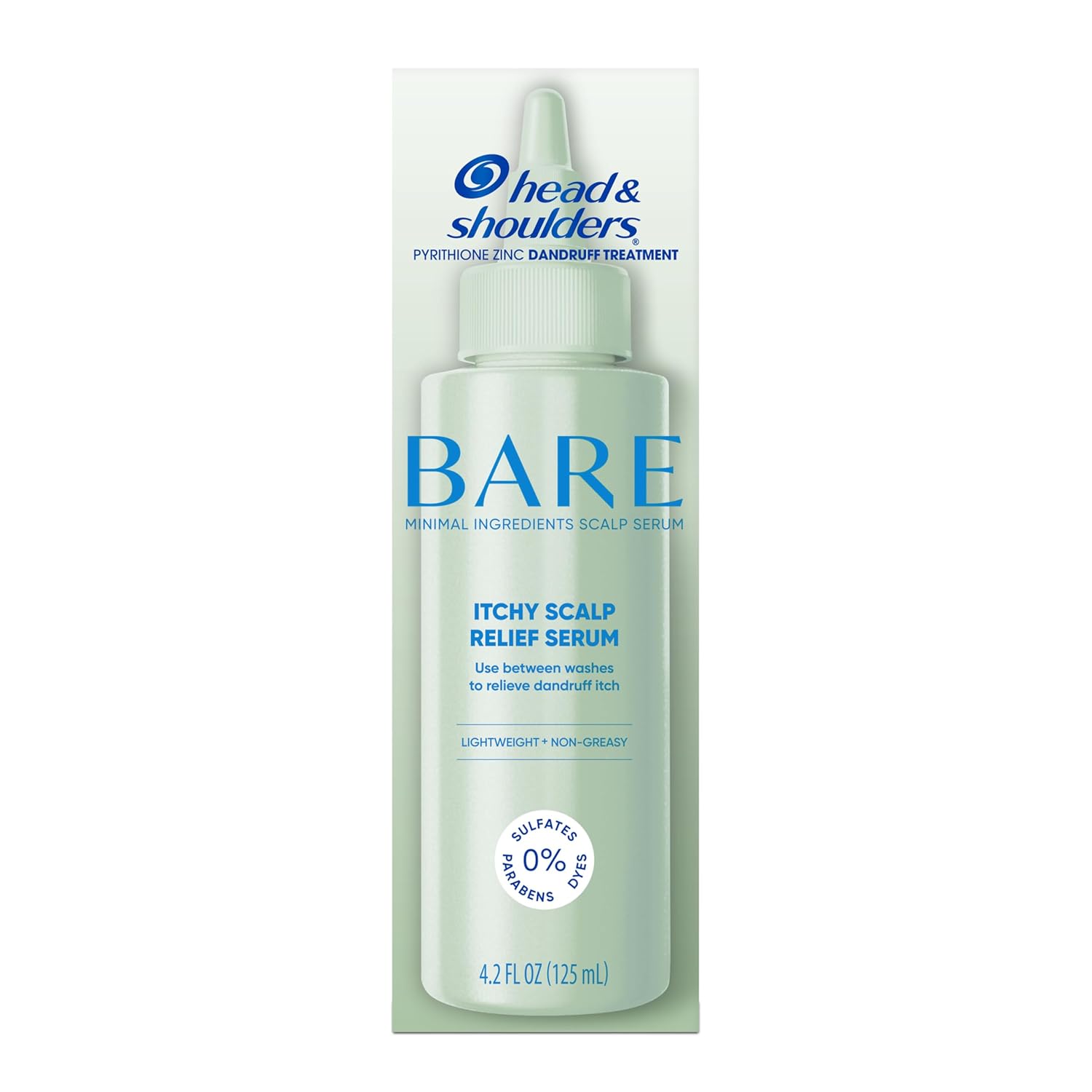 Head & Shoulders Anti-Dandruff Bare Scalp Relief Serum, 0.1% Pyrithione Zinc, for Itch Relief and Scalp Comfort, 4.2 fl oz - Image 11