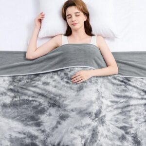 Topcee Cooling Throw Blanket – Lightweight Breathable Blanket for Hot Sleepers & Night Sweats (50"x70")