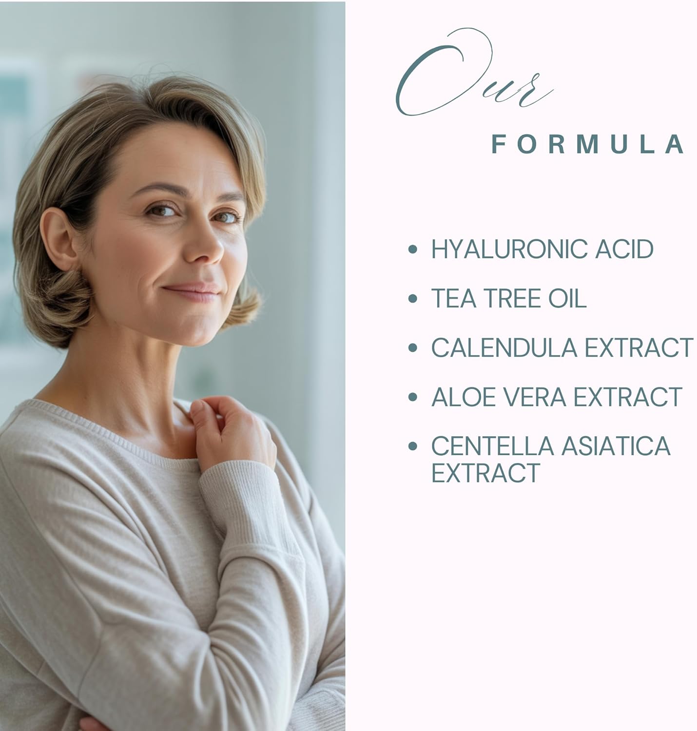 Vaginal Moisturizer for Women with Hyaluronic Acid - Hormone-Free - Intimate Moisturizer for Vaginal Dryness During Menopause - Ideal for Skin Revitalization, pH Balance & Post-Childbirth Recovery - Image 4