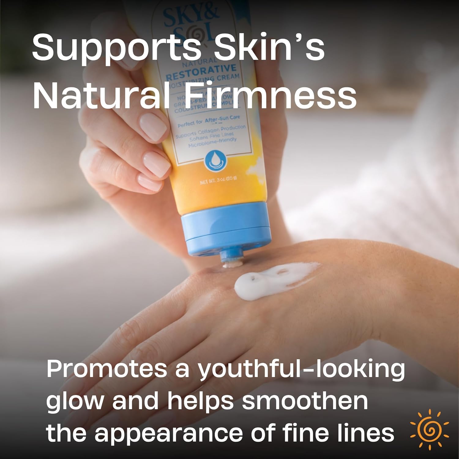 Sky and Sol Everything Cream | 100% Grass Fed Beef Tallow Moisturizer for Face and Body | Day & Night Skincare | Safe Natural Ingredients | After-Sun Care | All Skin Types | 3 oz - Image 6