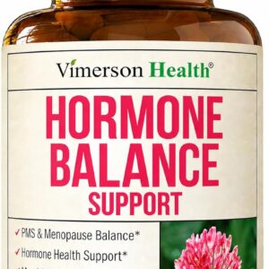 Hormone Harmony for Women with Black Cohosh, Dong Quai & Red Clover – Natural Hormone Balance for Women of All Ages – Supports PMS, Menopause & Mood – Women’s Hormone Balance Supplement – 60 Capsules