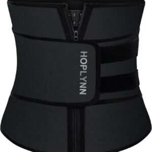 HOPLYNN Neoprene Sweat Waist Trainer Corset Trimmer Shaper Belt for Women