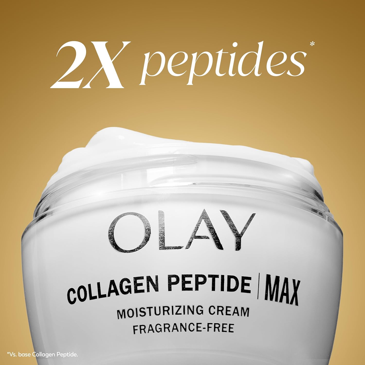 Olay Collagen Peptide Face Moisturizer, Firming Cream for Women, Fragrance-Free, Non-Greasy - Hydrating, Anti-Aging, Anti-Wrinkle, Smoothing of Fine Lines, Tightening Skin Care - Niacinamide, 1.7 Oz - Image 8