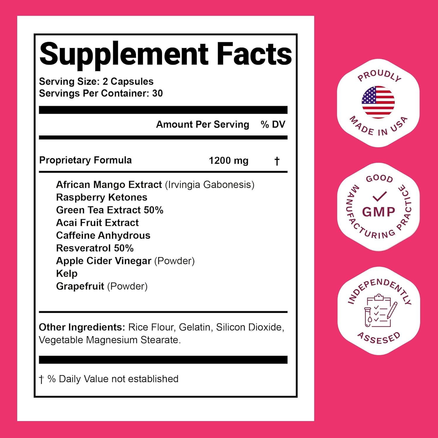 Phenelite Fat Burner for Women - Weight Loss Support and Diet Pills for Helping Reduce Belly Fat - Supplement Made of Raspberry Ketones and Premier Plant Extracts - Appetite Suppressant, Vegan - Image 2