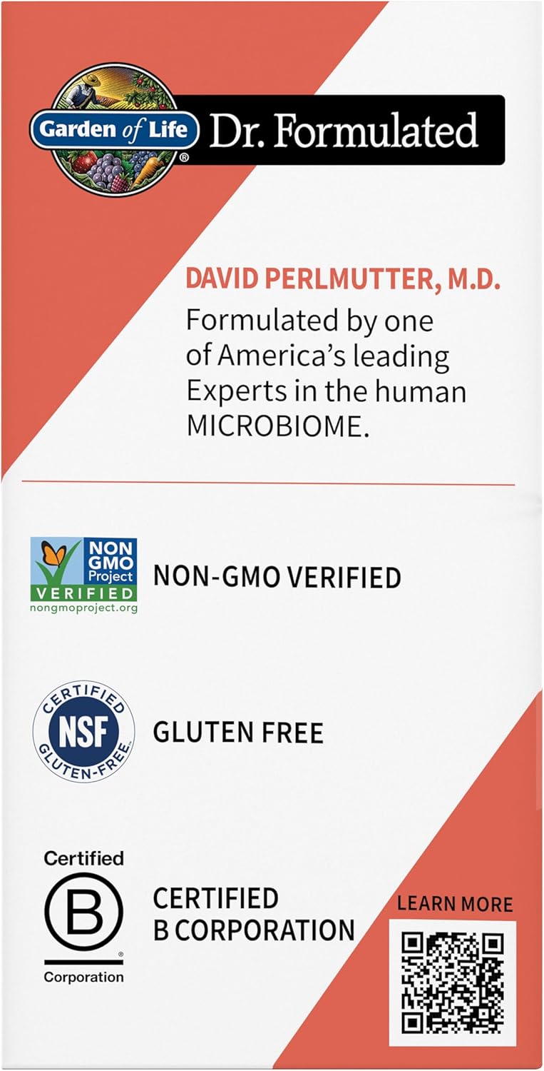 Garden of Life Dr. Formulated Menopause Probiotics with Black Cohosh, Chromium and Pre, Pro & Postbiotics – Menopause Supplements for Women, Immune Health, Non-GMO, Gluten-Free, 30 Vegetarian Capsules - Image 9