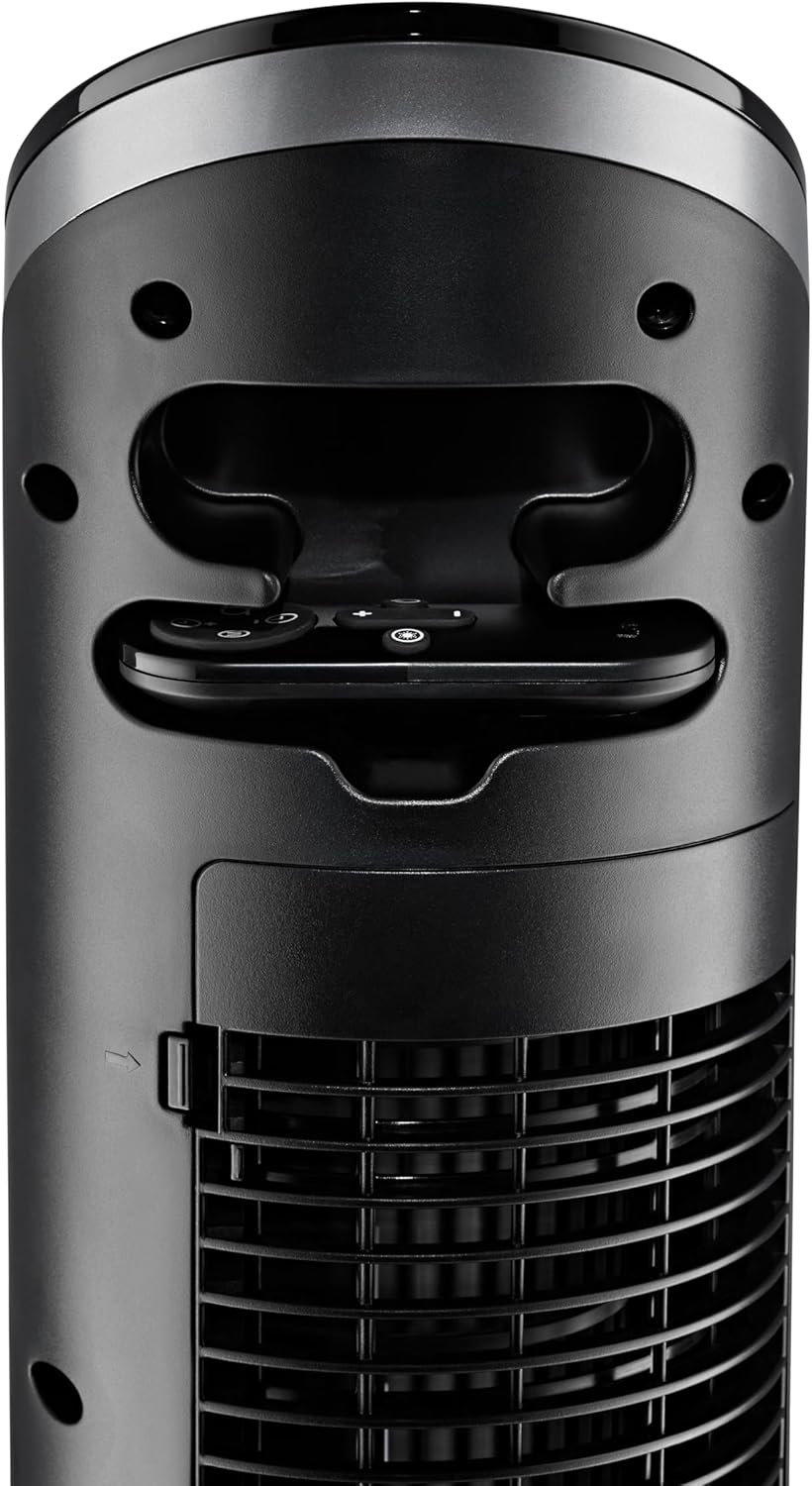 Lasko Apex Tower Fans Oscillating Quiet 42" - 29 ft/s Airflow, 28 dB, 90° Oscillation, 12H Timer, Air Filter for Hair & Dust, Remote, Black, Floor Fans for Home Bedroom, RST200 - Image 12