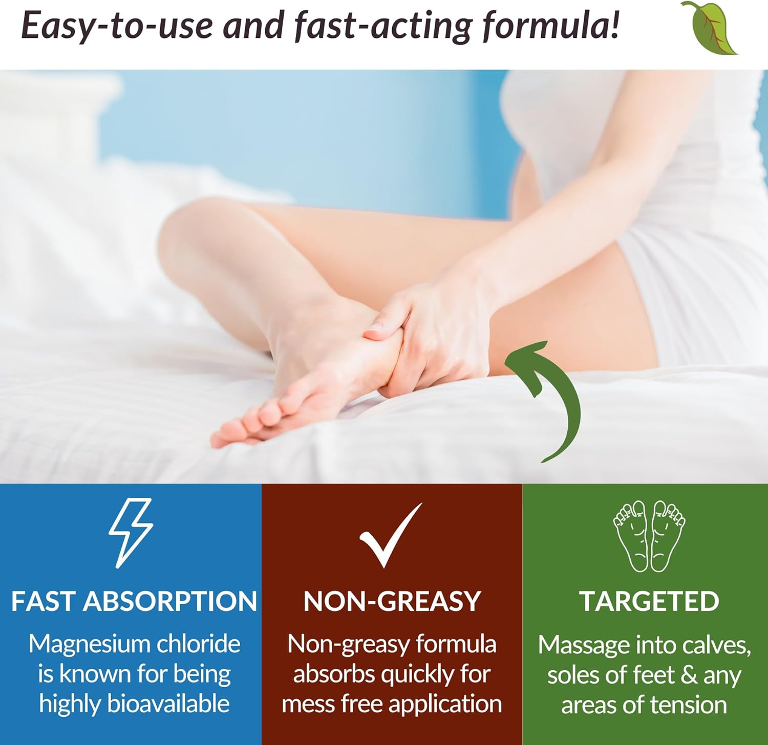 Taspen's Organics Menopause Support Magnesium Sleep Cream – Natural Cooling Relief for Hot Flashes & Night Sweats | Promotes Relaxation & Sleep | Flower Essence & Botanical Formula (1.7 oz) - Image 4