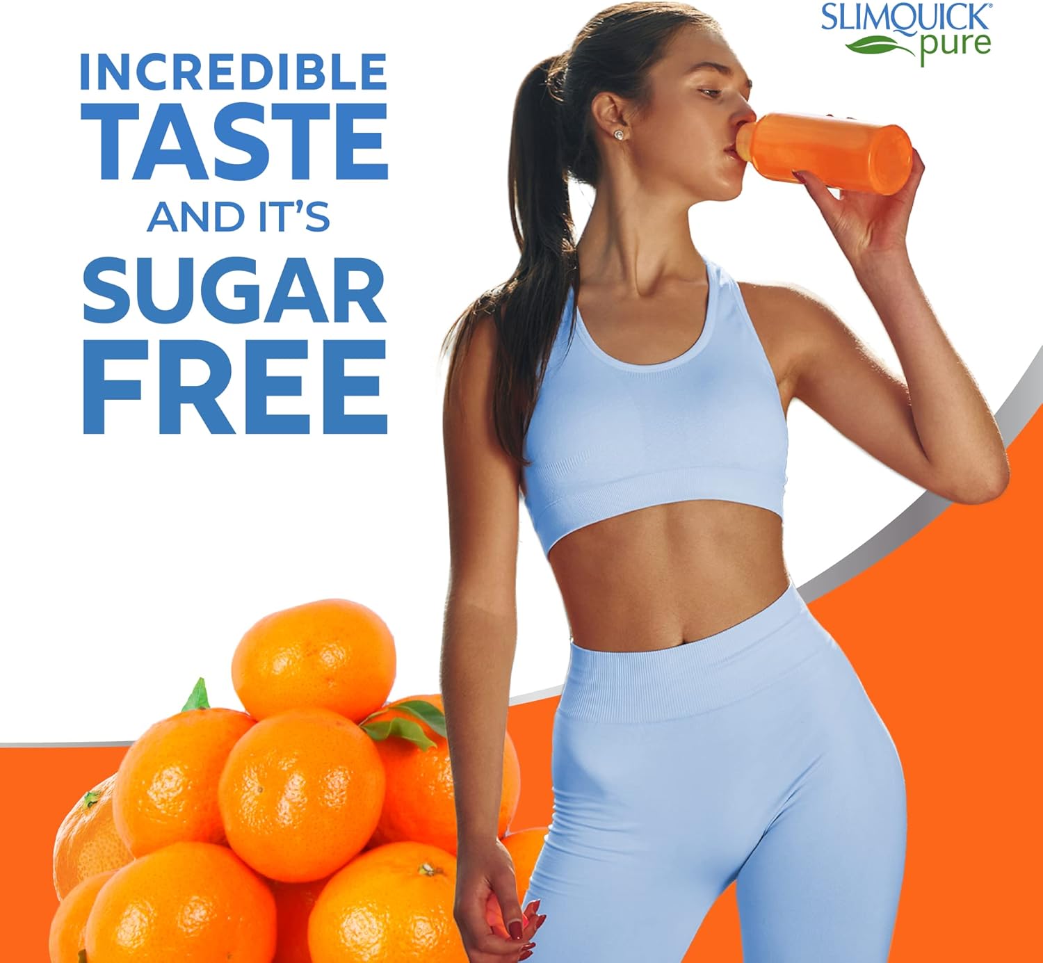 SlimQuick Extra Strength Weight Management Drink Mix for Women, Tangerine - Helps Metabolism, Keeps Full for Longer with Green Tea, Caffine, Chaste Tree, Rhodiola Extract - 26 Count - Image 5
