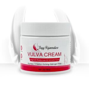 Vagy Rejuvenation Vulva Cream – Hydrating Vulva Moisture Cream for Women – Soothes Vaginal Itch, Alleviates Vaginal Dryness – Natural Vagina Cream with Sea Buckthorn & Hyaluronic Acid