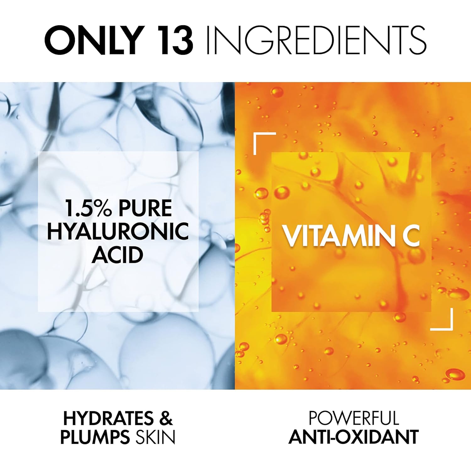 Vichy LiftActiv H.A. Wrinkle Corrector, Hyaluronic Acid Serum For Face, 1.5% Hyaluronic Acid + Vitamin C, Hydrating Serum, Plumping & Firming, Anti Aging Serum For Wrinkles & Fine Lines - Image 4