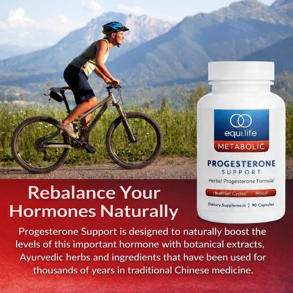 Equilife Herbal Progesterone Support for Women with Black Cohosh & Passion Flower -Ease Menopausal Symptoms, Promote Healthier Cycles, Boost Mood, Vegan, Non-GMO, Gluten, Dairy & Soy Free, 90 Capsules - Image 5