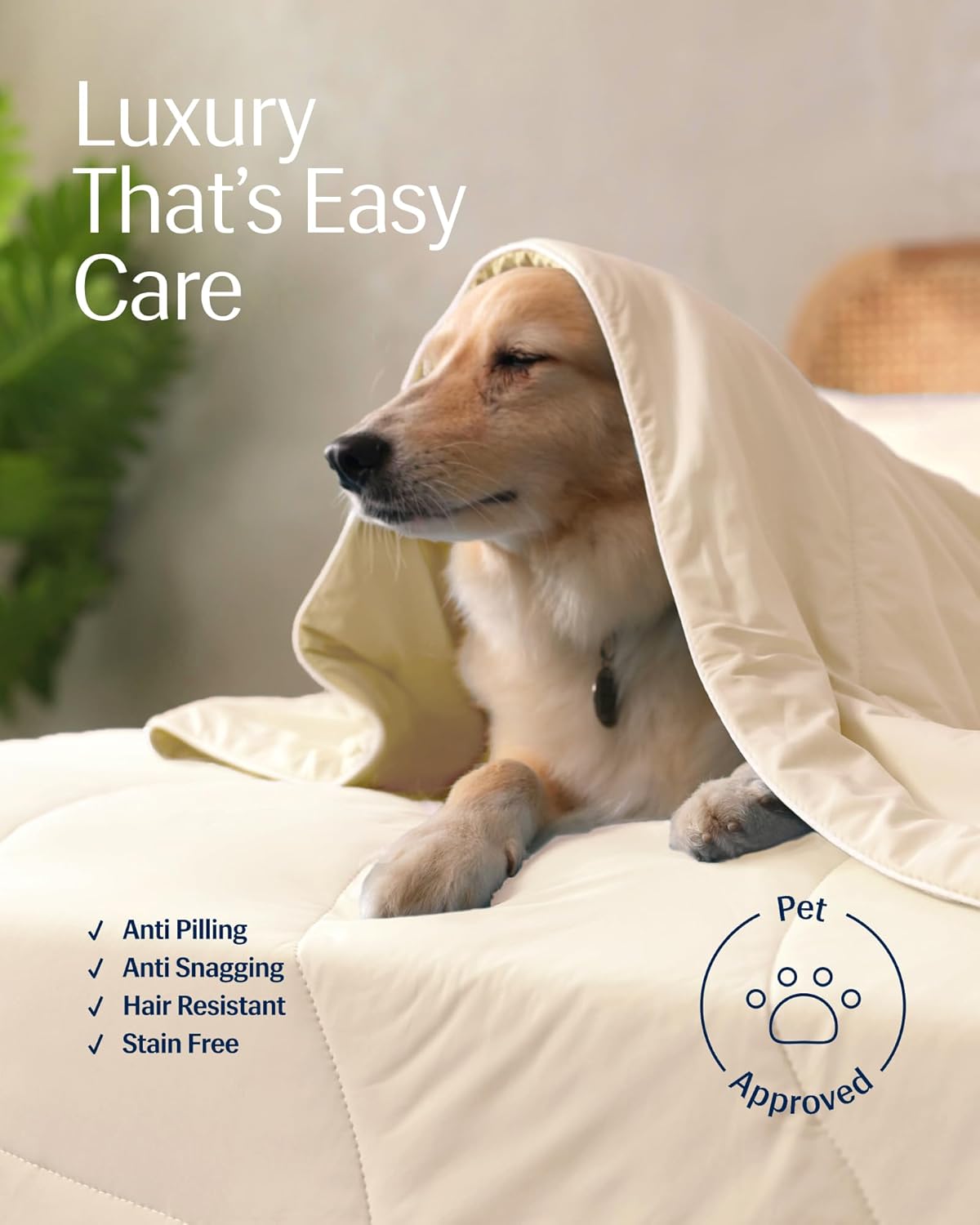 REST® Evercool® Cooling Comforter, Twin/Twin XL, Blanket for Hot Sleepers, All Season Bedding to Keep Cool for Night Sweats, Breathable Lightweight Blanket, 68"x90" Inches, Snow Ivory - Image 8