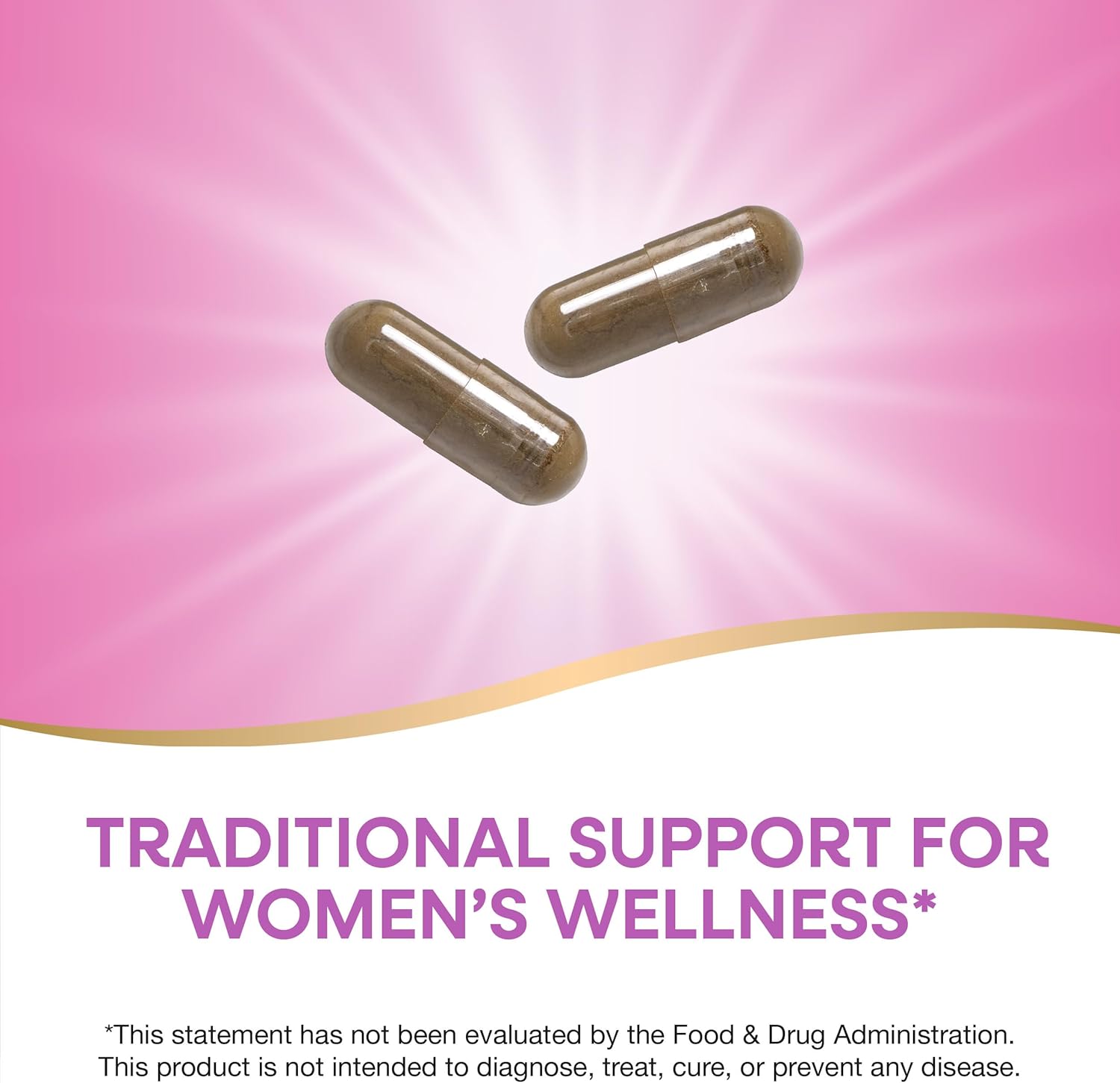 Nature's Way Red Clover Blossom Herb, Traditional Health Support for Women*, 800 mg per 2-Capsule Serving, Non-GMO Project Verified, Red Clover Supplement, 100 Vegan Capsules (Packaging May Vary) - Image 3