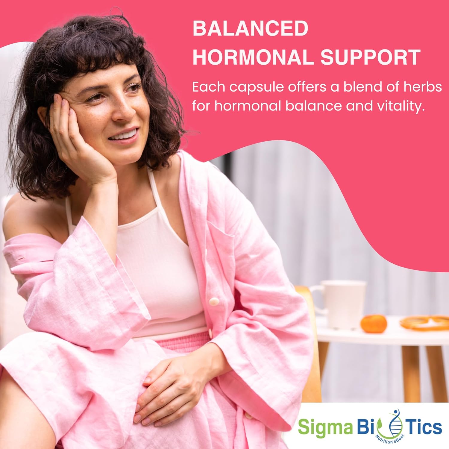 Women’s Hormone Balance Support - Herbal Supplement for Menopause, Hormonal & Reproductive Health - Non-GMO Supplements with Soy Isoflavones, Black Cohosh, Dong Quai - 60 Capsules - Image 3
