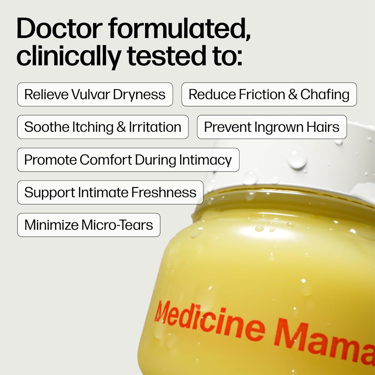 VMAGIC Menopause Must-Haves Bundle by Medicine Mama – Organic Vulva Balm 2oz & Travel Size Lips Stick .65oz for Intimate Skincare & Menopause Support and pH Balanced Gentle Feminine Wash Cleanser 8oz - Image 2