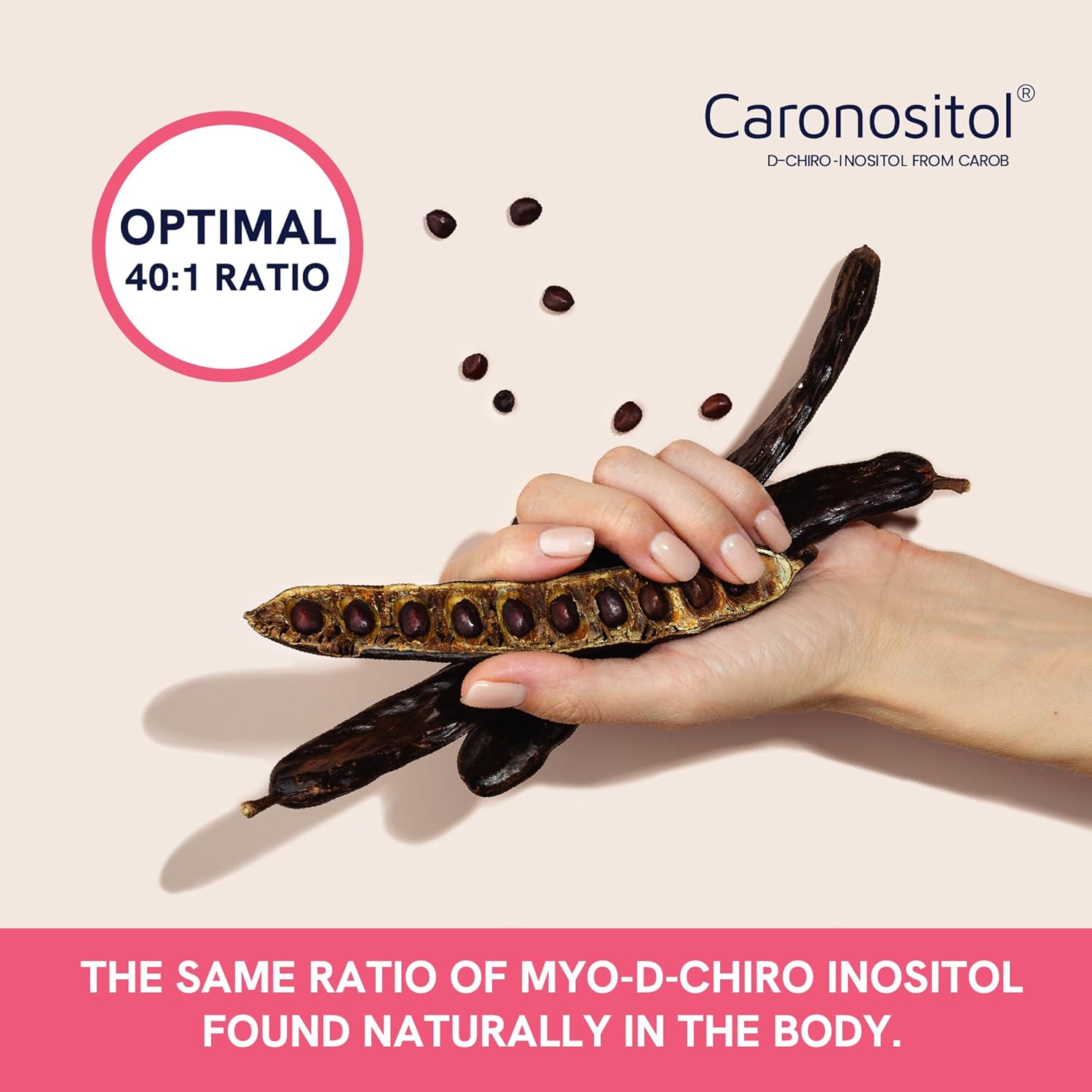Myo-Inositol & D-Chiro Inositol for Hormone Balance for Women | Fertility, Ovarian Health & Cycle Support | Ideal 40:1 Ratio, Myoinositol 2000mg & D Chiro 50mg | Ovarian Support Vitamins | 120 Ct. - Image 5