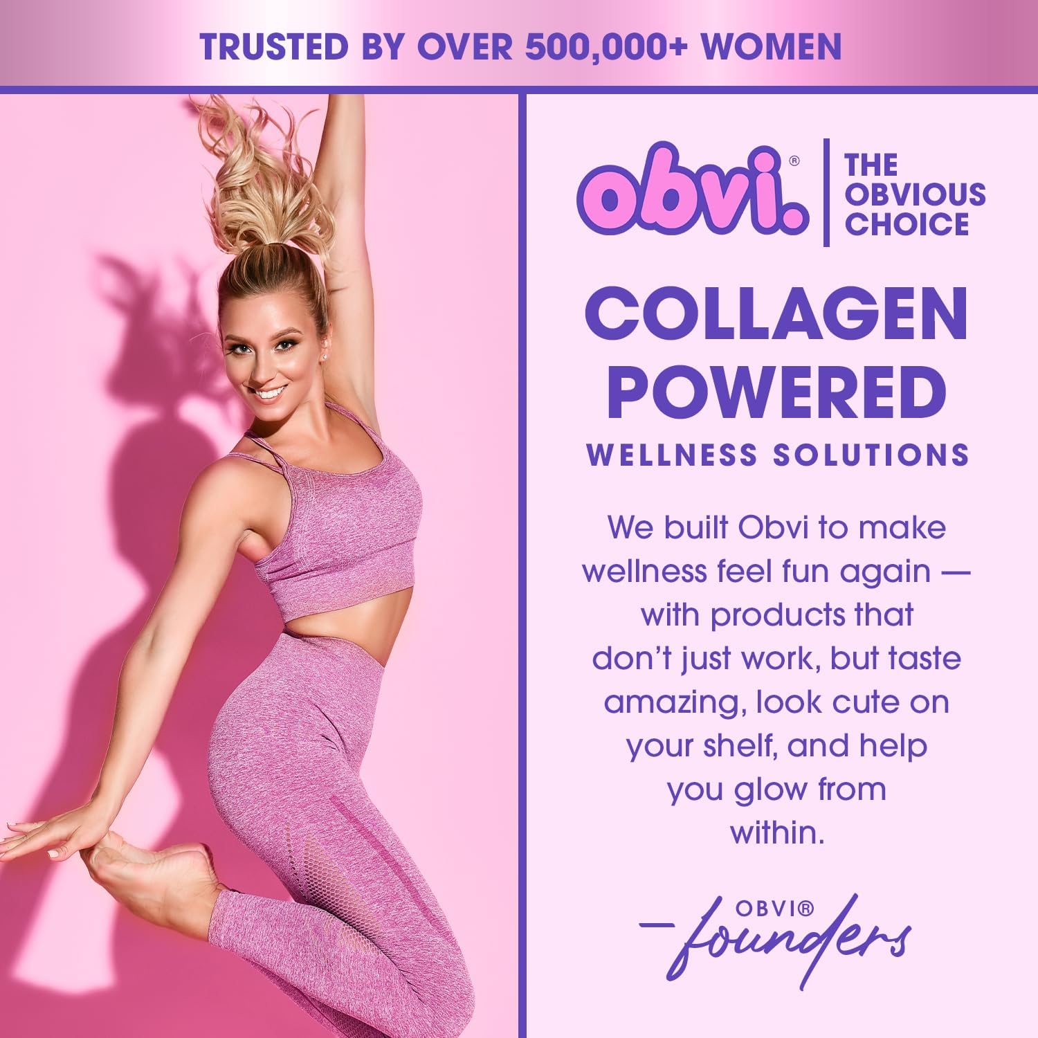 Obvi Collagenic Burn | Hydrolyzed Collagen Peptides + Green Tea Extract Supplement | Supports Metabolism & Daily Wellness | with Biotin, B12 & BioPerine | 30 Servings | 120 Capsules - Image 7