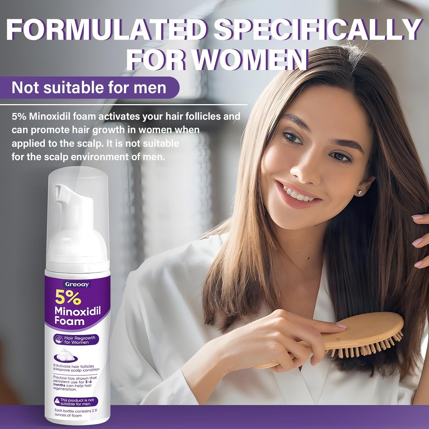 5% Minoxidil Foam for Women - Image 6
