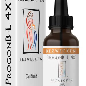 Bezwecken - ProgonB-L 4X - 10mL Topical Oil Blend - Professionally Formulated PMS & Pre-Menopause Symptom Support - Safe, Natural, Paraben Free - 30 Day Supply