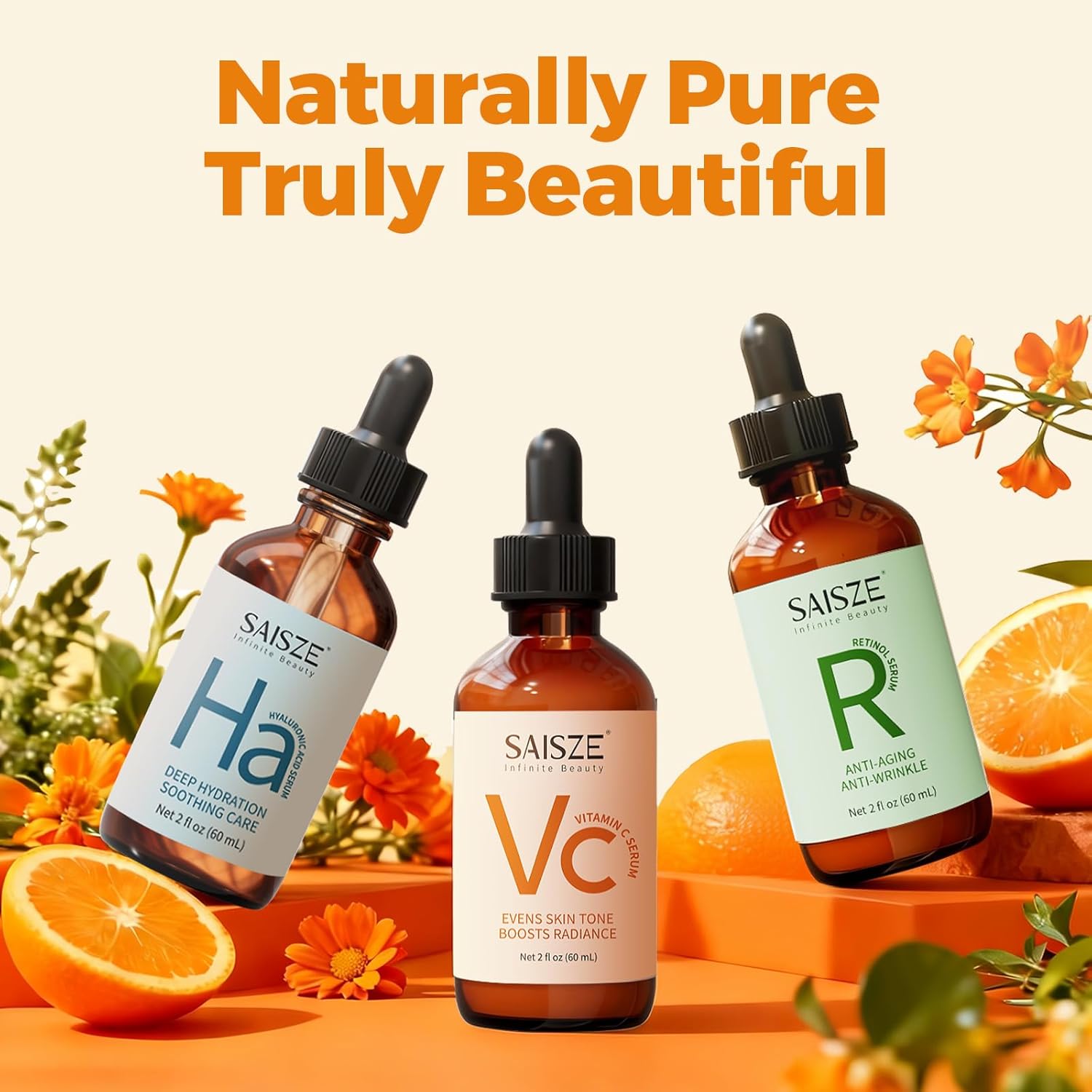 Vitamin C Serum for Face – Brightening & Hydrating Serum with Hyaluronic Acid for Dark Spots & Smooth Skin (60ml) - Image 7