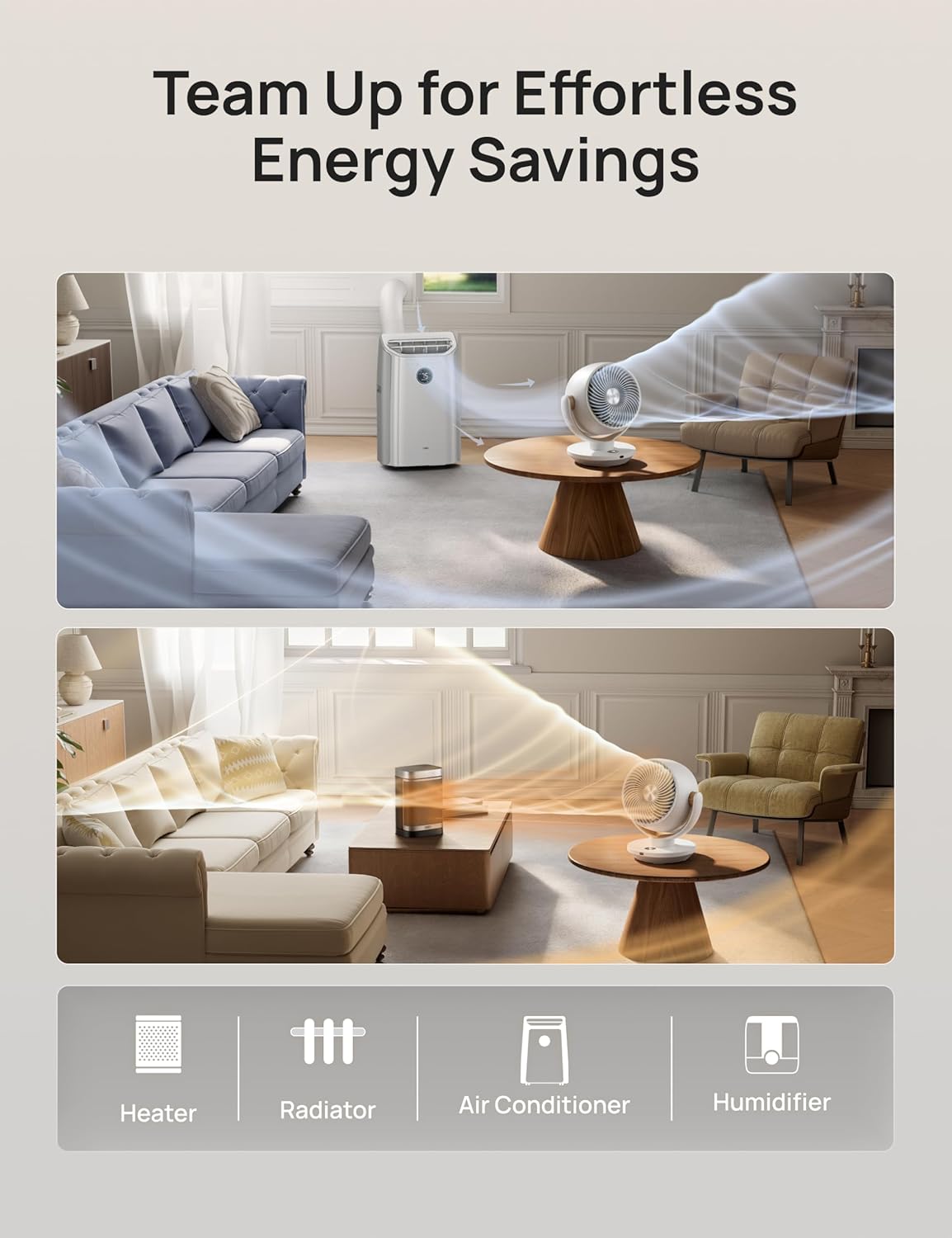 DREO Fan for Bedroom, Desk Air Circulator Fans with Remote, 11 Inch Table Fan for Whole Room, 65ft Powerful Airflow, 120° Vertical Manual and 90° Oscillating, 4 Speeds, 8H Timer, 25dB Quiet, Home - Image 7