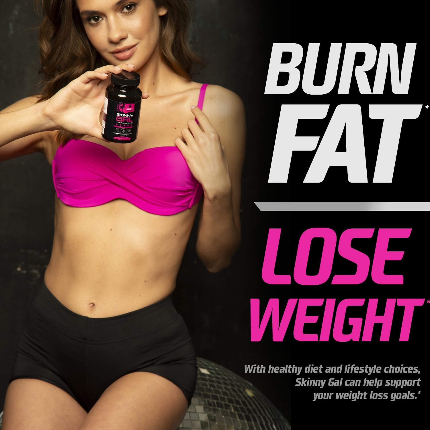Weight Loss Pills for Women – Rockstar Skinny Gal Thermogenic Fat Burner, Fast-Acting Appetite Suppressant & Metabolism Booster, Max Strength, Keto Friendly - Image 4