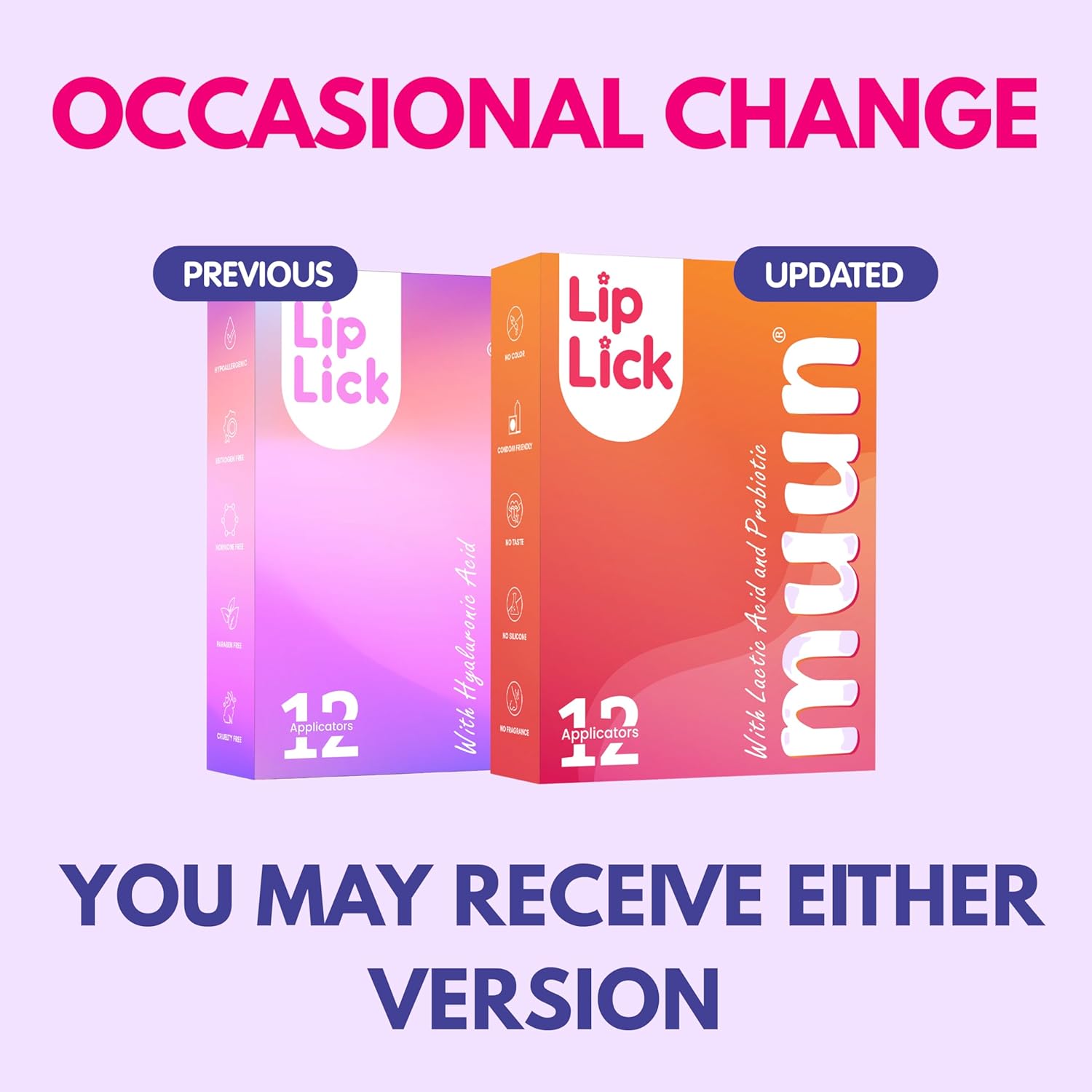 Muun Vaginal Moisturizer - Pack 12 Immediate Intimate Hydration - Dryness Burning Itching Discomfort Relief with Hyaluronic Acid - pH Balance - Estrogen & Hormone Free, Long-Lasting - Image 2