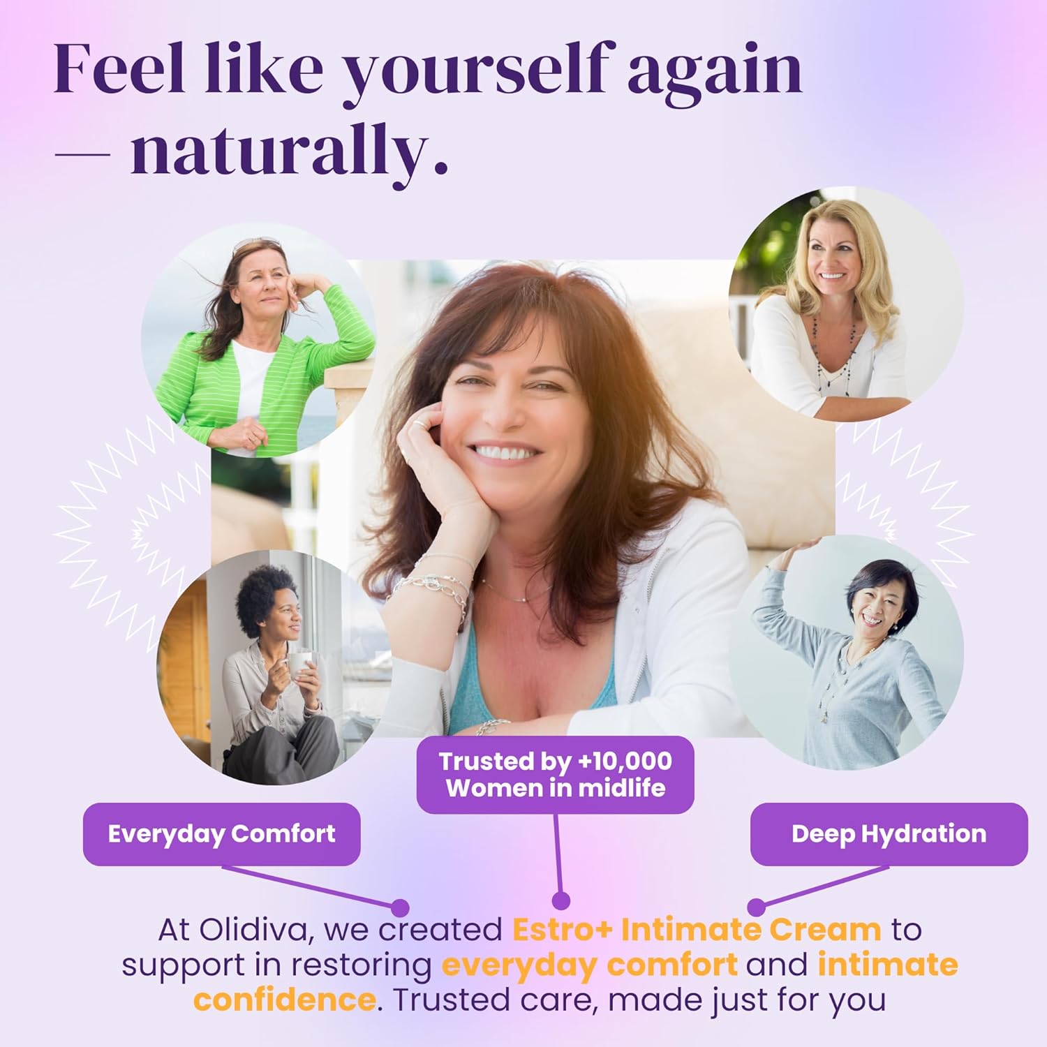 Bioidentical Estriol Cream for Women - Intimate Moisturizing Cream for Women - Menopause Relief for Vaginal Dryness & Vulva Itch – 50g / 1.76 oz (3 Month Supply) - Image 7