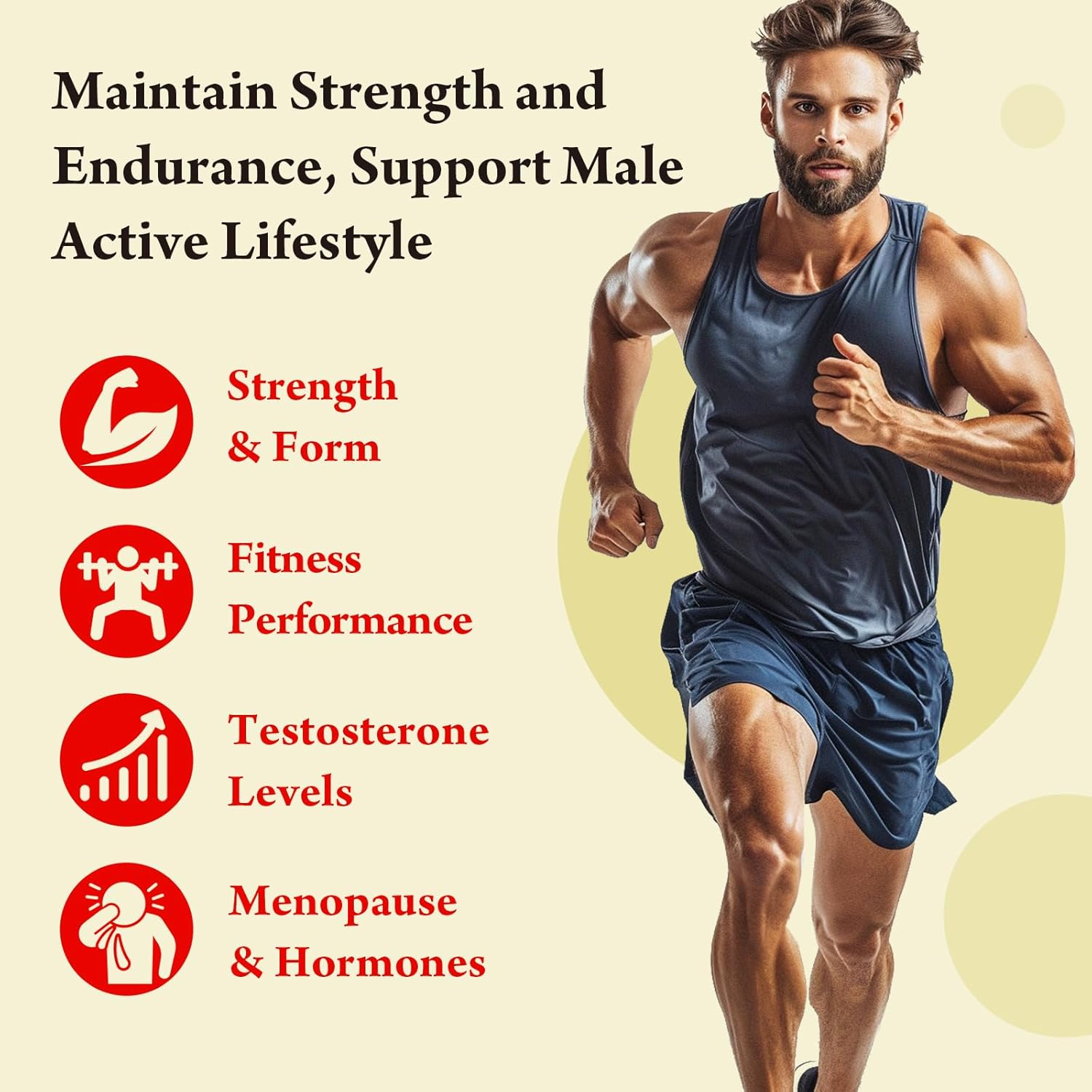 Orinthalixium DIM for Men 750MG – Hormone Balance, Estrogen Support for Men, DIM Supplement, Detox, Vitality & Fitness Performance–Chrysin & Black Pepper Extract, 60 Capsules (1 Bottle) - Image 3
