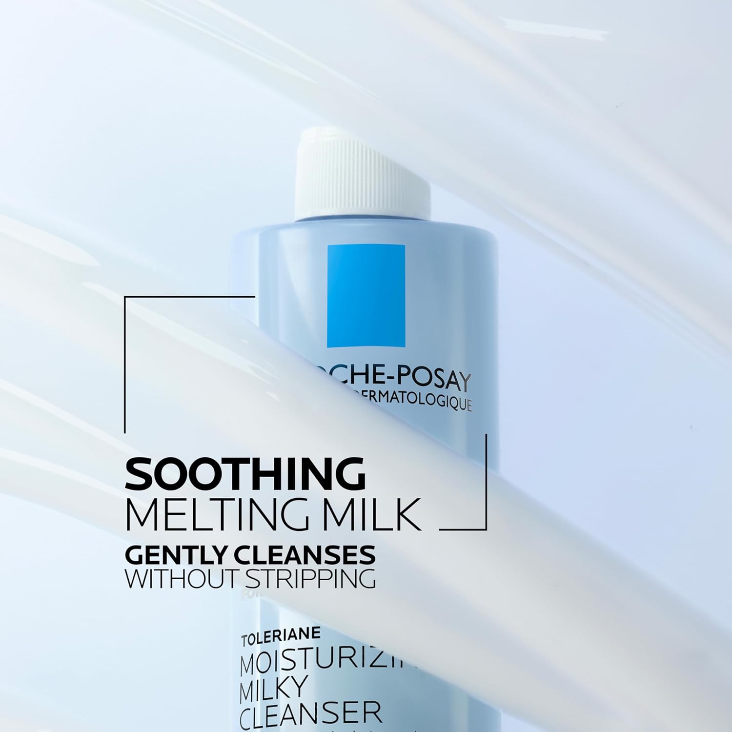 La Roche-Posay Toleriane Moisturizing Milky Cleanser, Gentle Face Cleanser with Glycerin for Dry, Sensitive & Allergy-Prone Skin, Face Wash for Hydration, Makeup Remover Cleanser, 13.5fl oz - Image 5