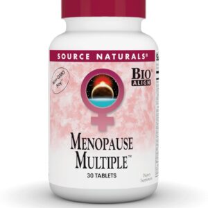 Source Naturals Menopause Multiple, Multi-System Support for Menopause*, Non-GMO Soy - 30 Tablets