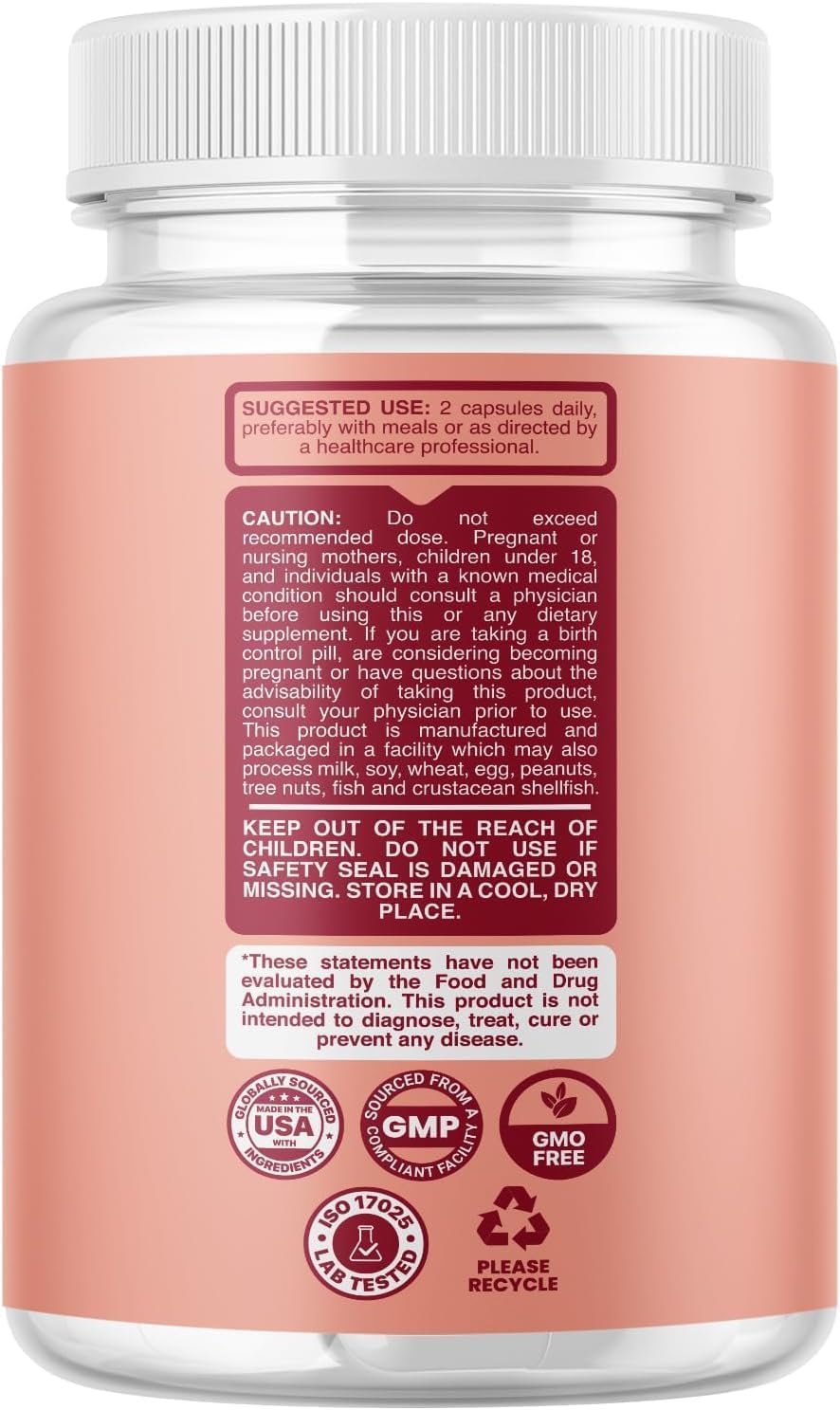 Phytoral Complete Herbal Menopause Supplement for Women - Female Hormone Balance Capsules for Night Sweats Hot Flashes & Mood Swings with Dong Quai Chaste Berry & Black Cohosh Root - 60 Count - Image 2
