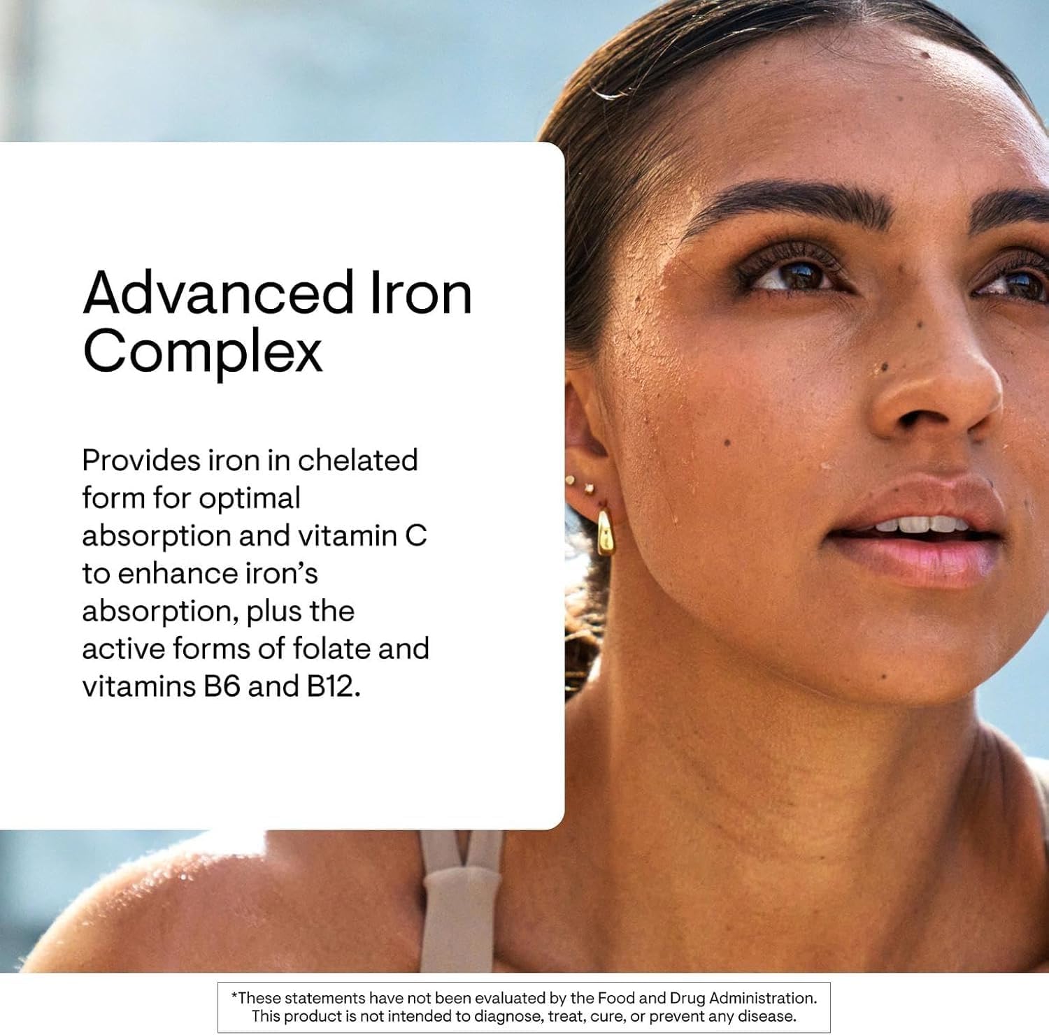 THORNE - Advanced Iron Complex - Complete Blood Support Formula* - Elemental Iron, Folate, B and C Vitamins for Optimal Absorption - Chelated Iron Supplement - Gluten, Dairy & Soy-Free - 60 Capsules - Image 5