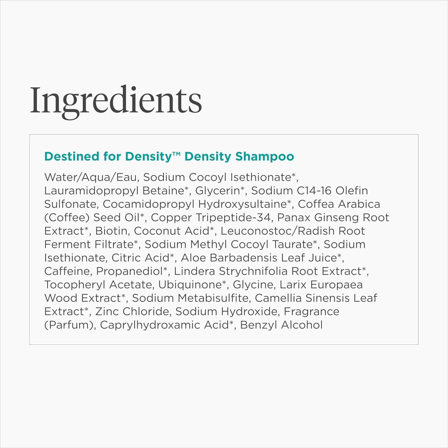 Briogeo Destined for Density Caffeine + Biotin Peptide Density Shampoo | Increases Hair Thickness and Volume for Fine or Thinning Hair | Sulfate-Free | Vegan & Cruelty-Free - Image 12