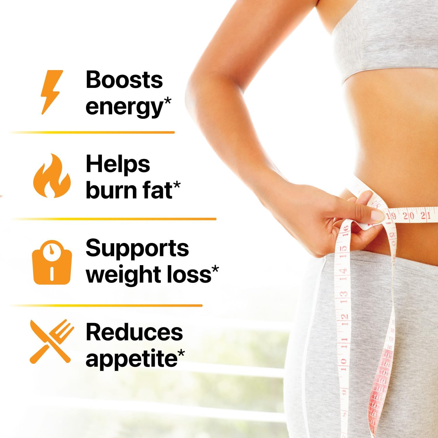 Belly Fat Burner for Men & Women - Clinically Validated goBHB Metabolism Booster and Appetite Suppressant for Weight Loss and Energy Support - 3rd Party Lab Tested Vegan & Non-GMO (60 Capsules) - Image 5