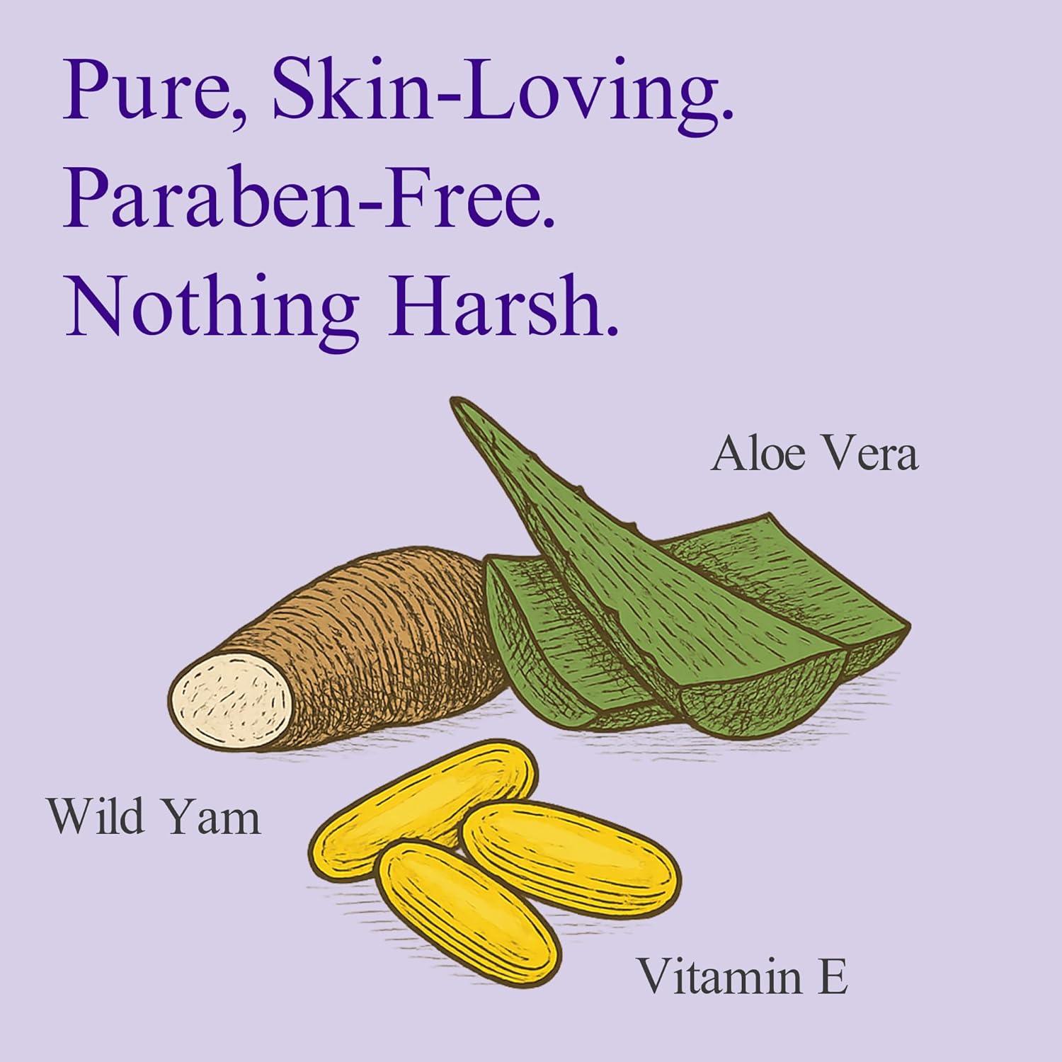 At Last Naturals Wild Yam Cream Hormone Balance for Women Menopause PMS Relief with Vitamin E Helps Smooth Dry Skin Reduce Hot Flashes and Promotes Well Being (2 oz 1 Packs) - Image 4