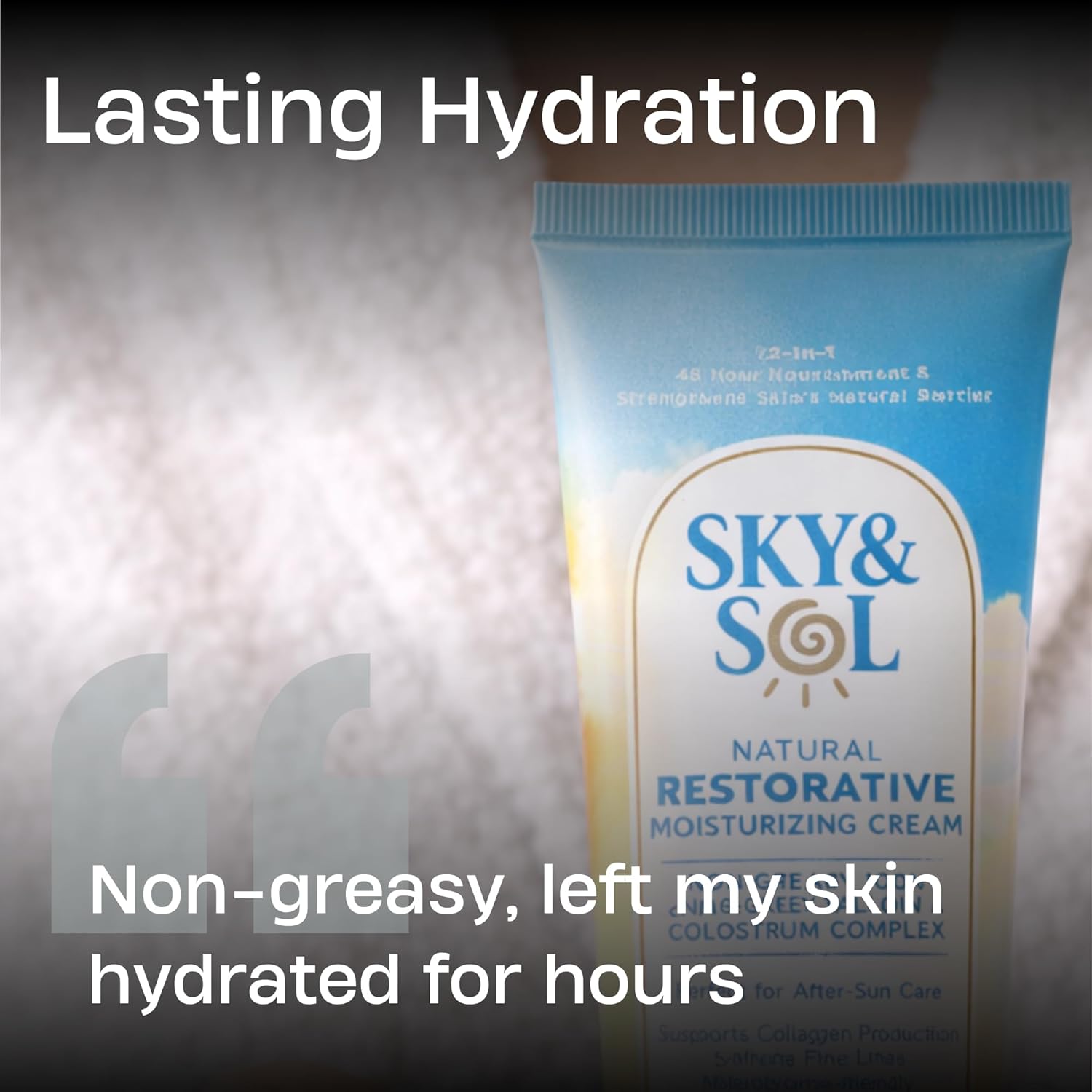 Sky and Sol Everything Cream | 100% Grass Fed Beef Tallow Moisturizer for Face and Body | Day & Night Skincare | Safe Natural Ingredients | After-Sun Care | All Skin Types | 3 oz - Image 7