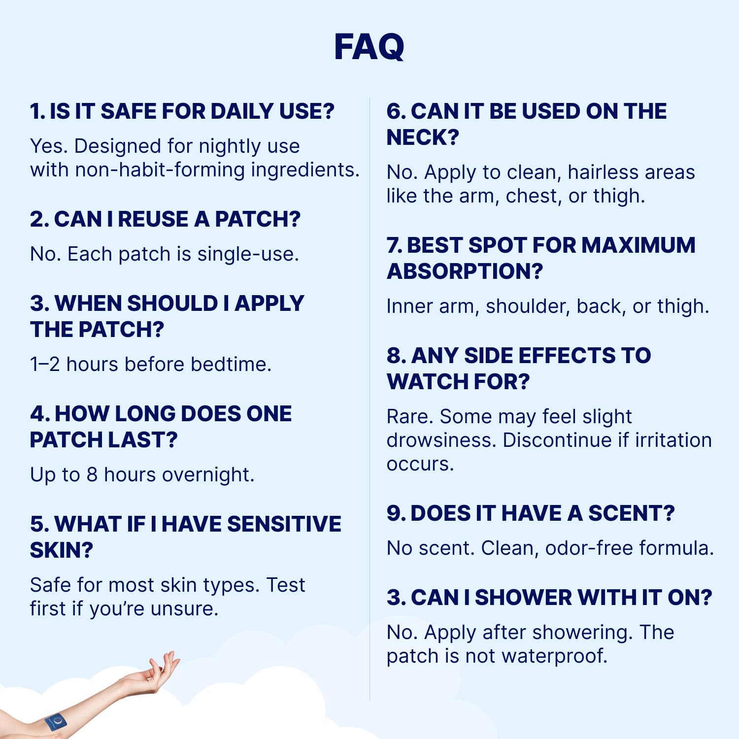 Wellamoon Original Sleep Patches for Adults Extra Strength | Easy-to-Apply Sleep Patch with Melatonin & Valerian | Relax & Wake Up Refreshed | Long-Lasting Night Comfort for Men & Women | 28 Patches - Image 9