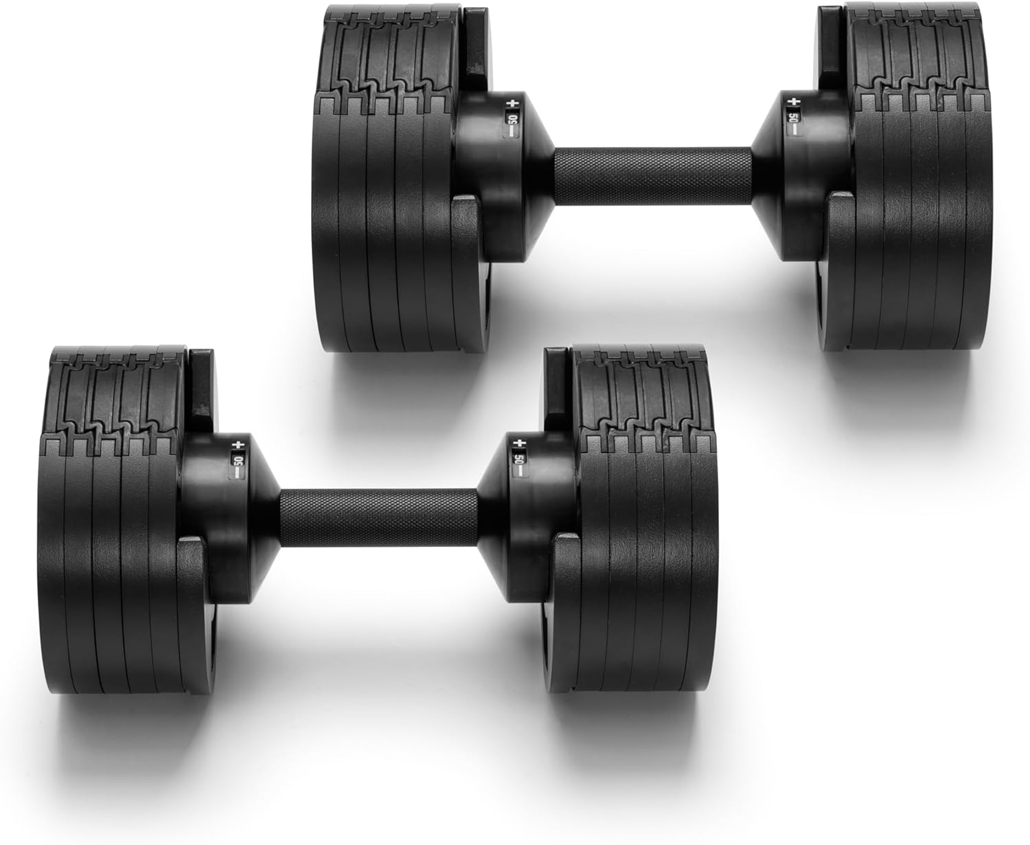 NÜOBELL® Adjustable Dumbbell Set, 5-50 LB or 5-80 LB, Easy Twist 2024-25 Model, All-In-One Weights Set (Pair) for Home, Original Manufacturer - Image 2