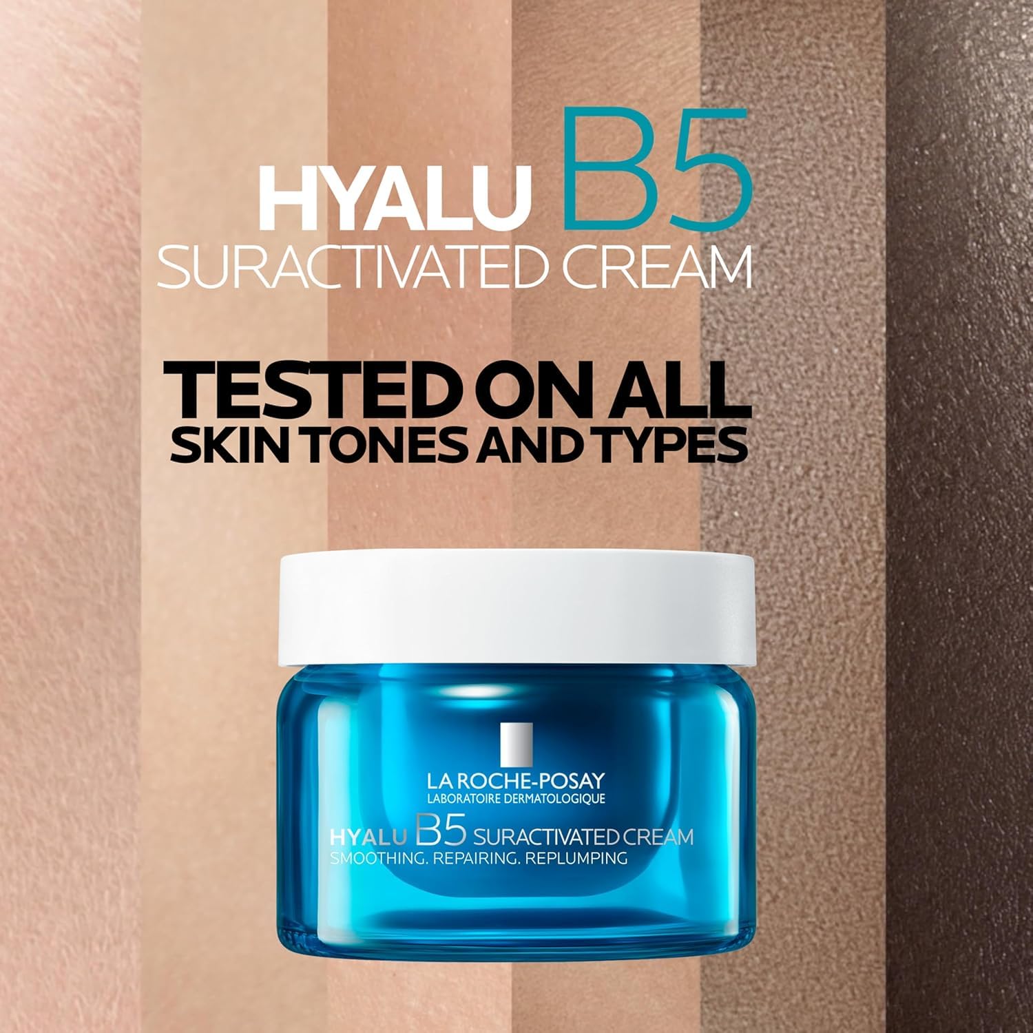 La Roche-Posay Hyalu B5 Suractivated Anti-Aging Face & Neck Cream, Firming Face Moisturizer With 3 Types of Hyaluronic Acid for All Skin Types, 72hr Hydration + Anti-Wrinkle, 1.7 fl oz - Image 6