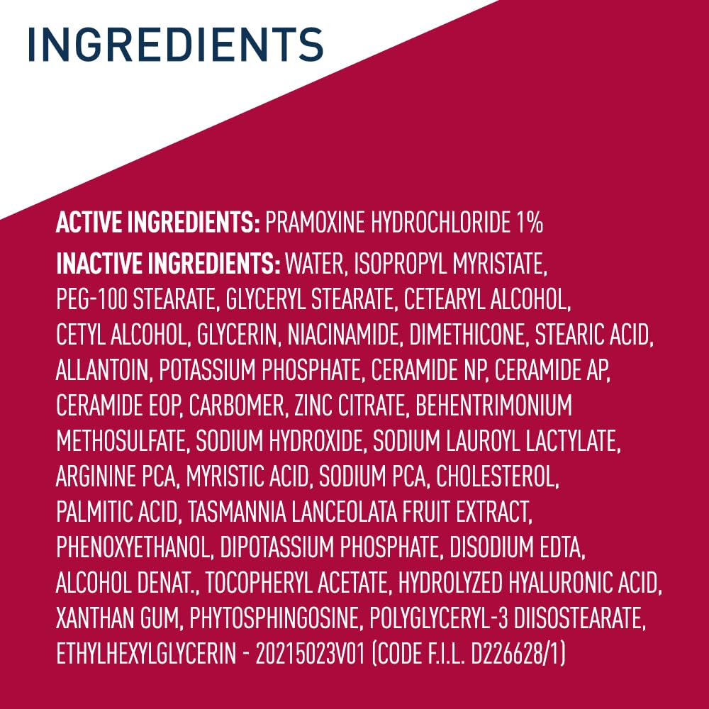CeraVe Anti Itch Moisturizing Lotion with Pramoxine Hydrochloride, Relieves Itch with Minor Skin Irritations, Sunburn Relief, Bug Bites, 16 Ounces - Image 7