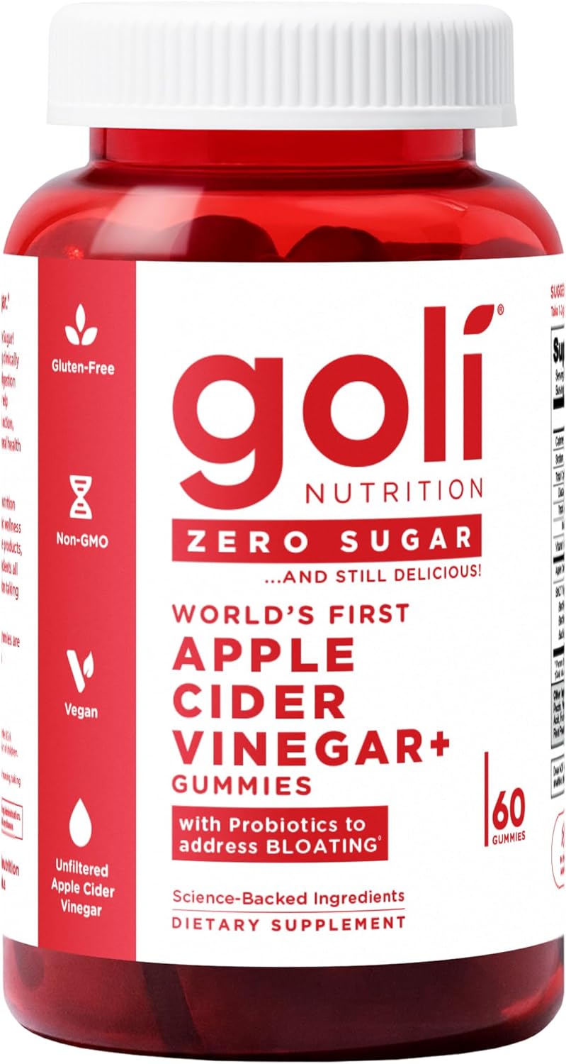 Goli Zero Sugar Trio - World's First 3-in-1 Pre, Post, Probiotic, Apple Cider Vinegar with Vitamin B12 and Probiotics, Ashwagandha & L-Theanine, Vitamin D Gummies, 90 Count (3-Bottle Set) - Image 2