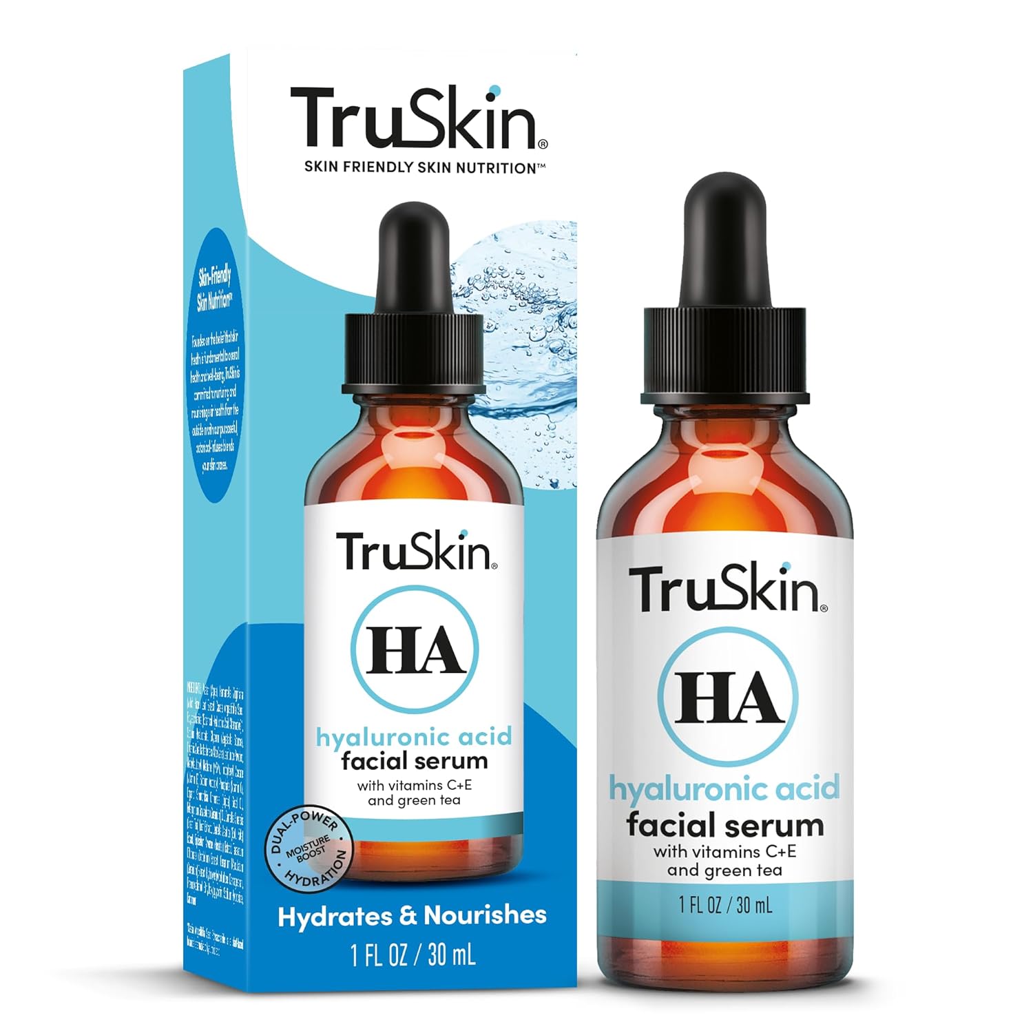 TruSkin Hyaluronic Acid Serum for Face – 7 Ultra-Hydrating Ingredients – Moisturizing & Plumping Facial Serum for Smooth, Healthy-Looking Skin, 1 Fl Oz - Image 8