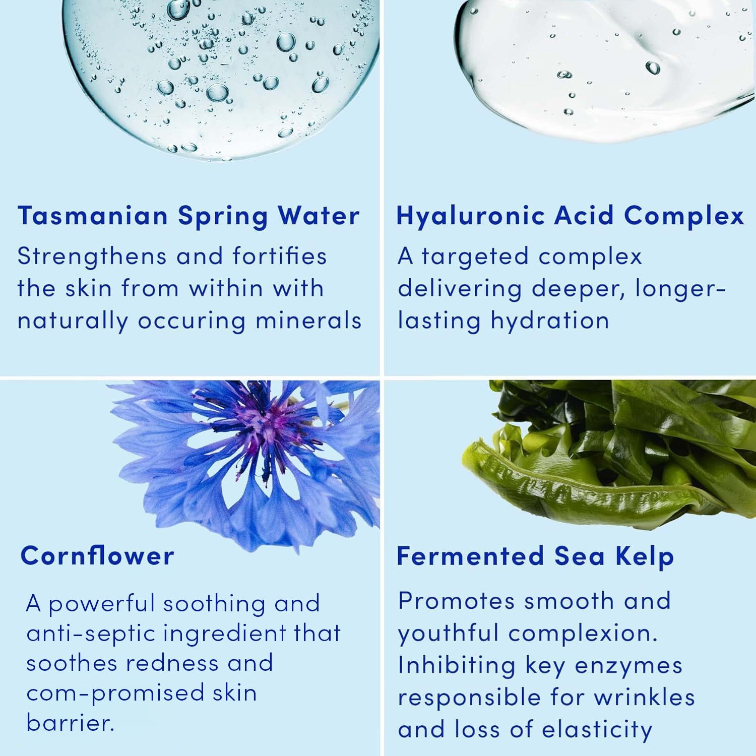 Sand & Sky Face Mask Hydrating Skincare with Hyaluronic Acid - Tasmanian Spring Water Intense Hydration Facial Mask, Skin Barrier Repair, Soothes Redness, Anti Aging Sleeping Mask, Australian Beauty - Image 8