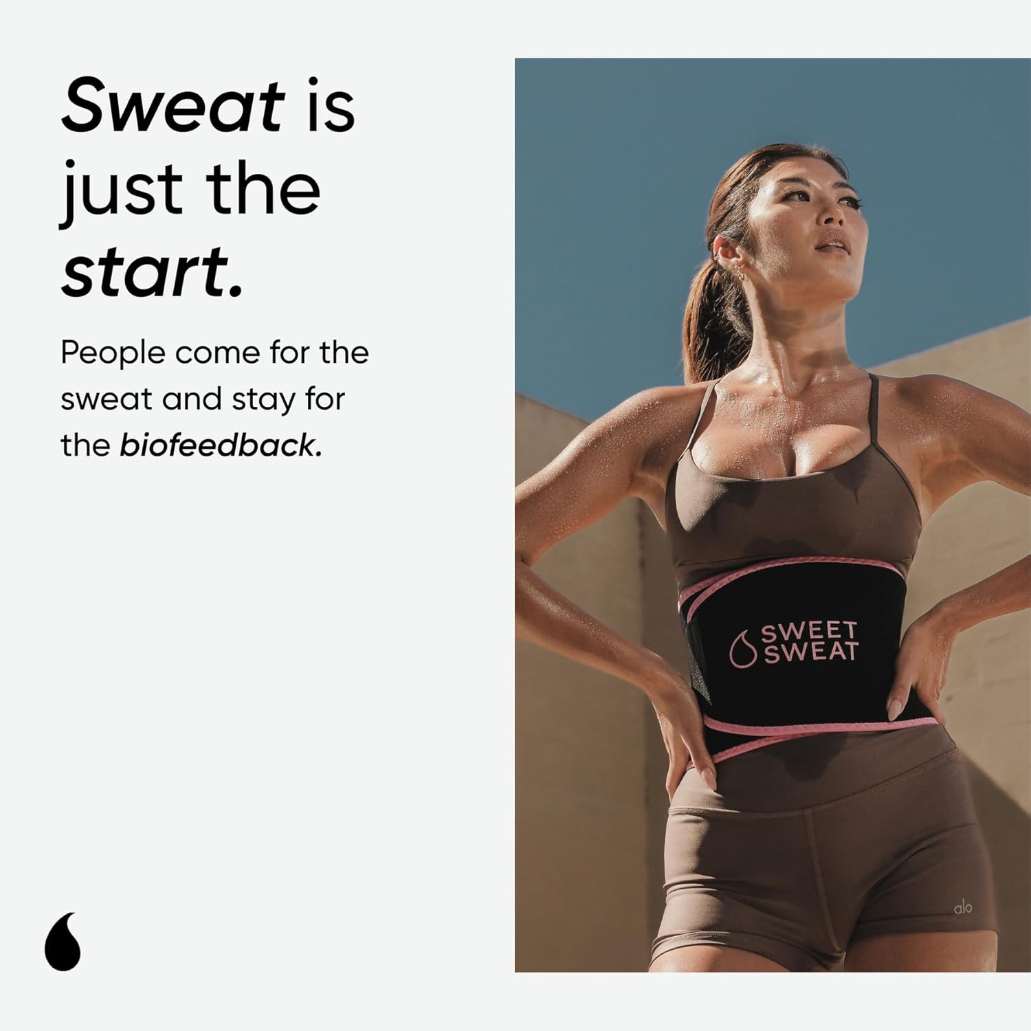 Sports Research Sweet Sweat Waist Trimmer (Core Series) - Premium Sweat Enhancing Fitness Band for Women & Men - Image 3