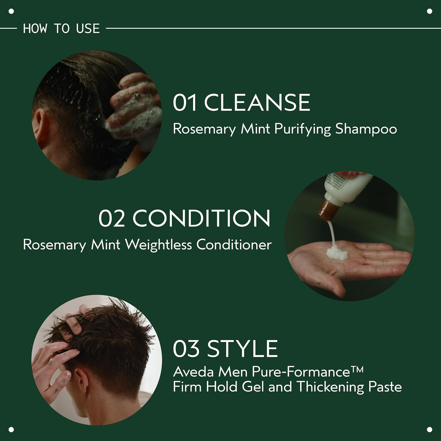 Aveda Rosemary Mint Purifying Shampoo | Clarifying Shampoo | Gently Removes Buildup, Adds Shine | For Normal to Oily Hair, Fine to Medium Hair Types | Invigorating Aroma| 97% Naturally Derived - Image 8