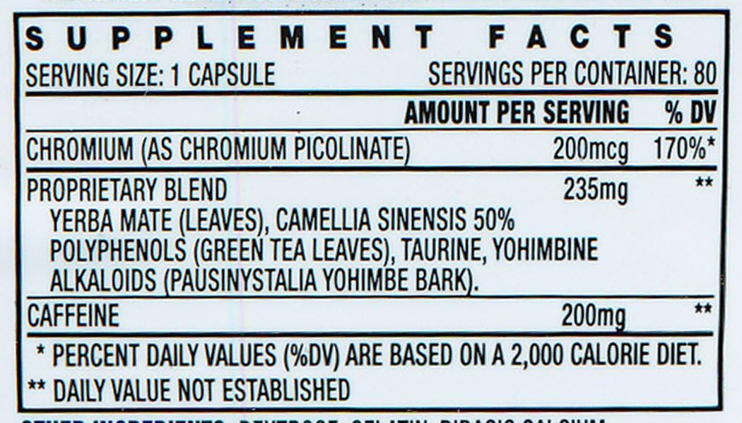 Original Stacker 3 XPLC Extreme Performance Formula, 80 Capsules - Image 4